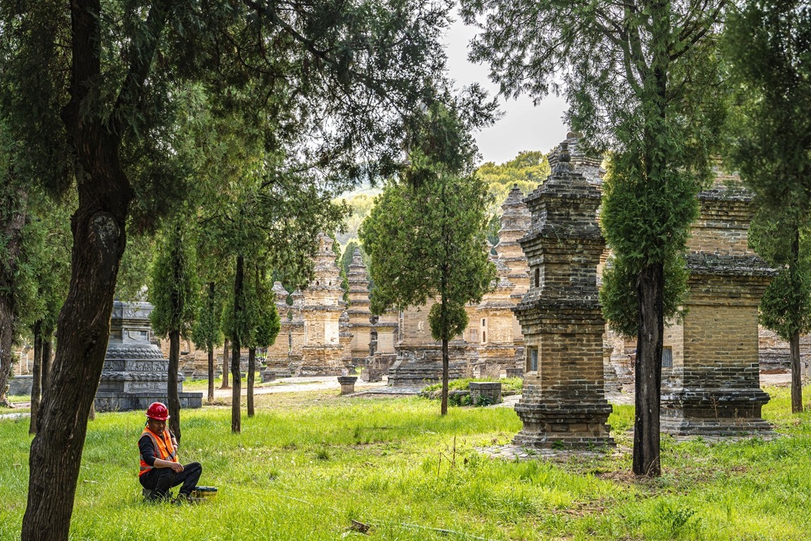 河南嵩山--少林寺【9】塔林