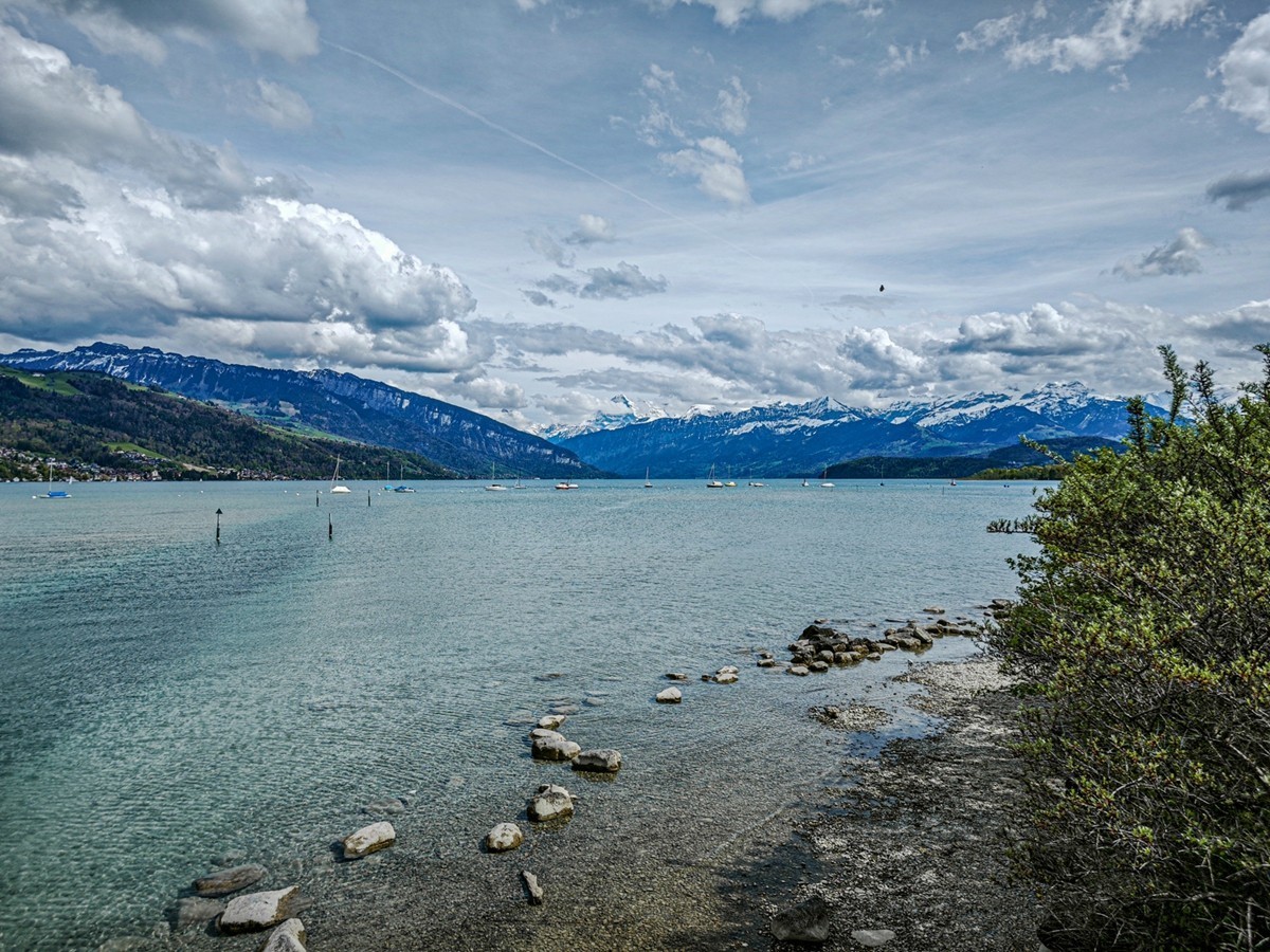 湖景--”因特拉肯“（瑞士）