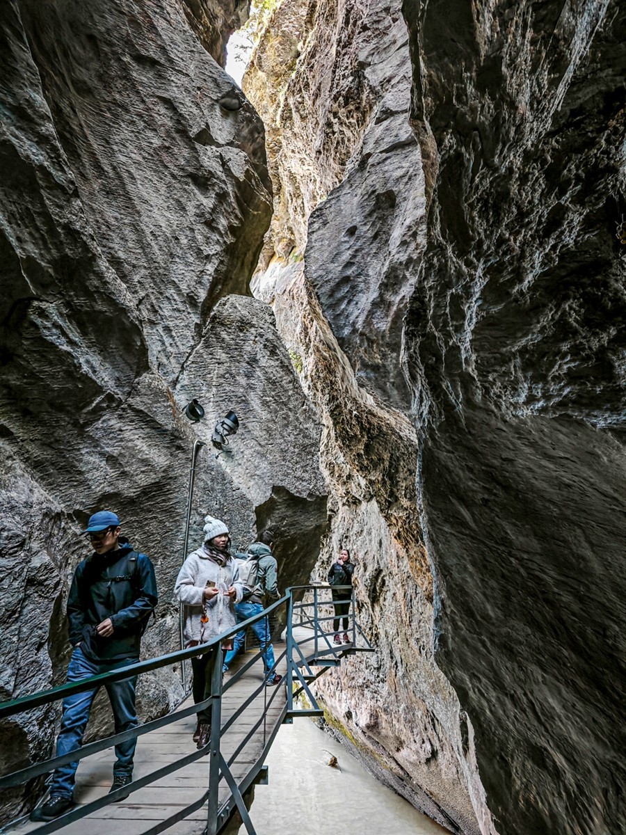 最窄之--“阿尔皮斯山大峡谷”（瑞士）