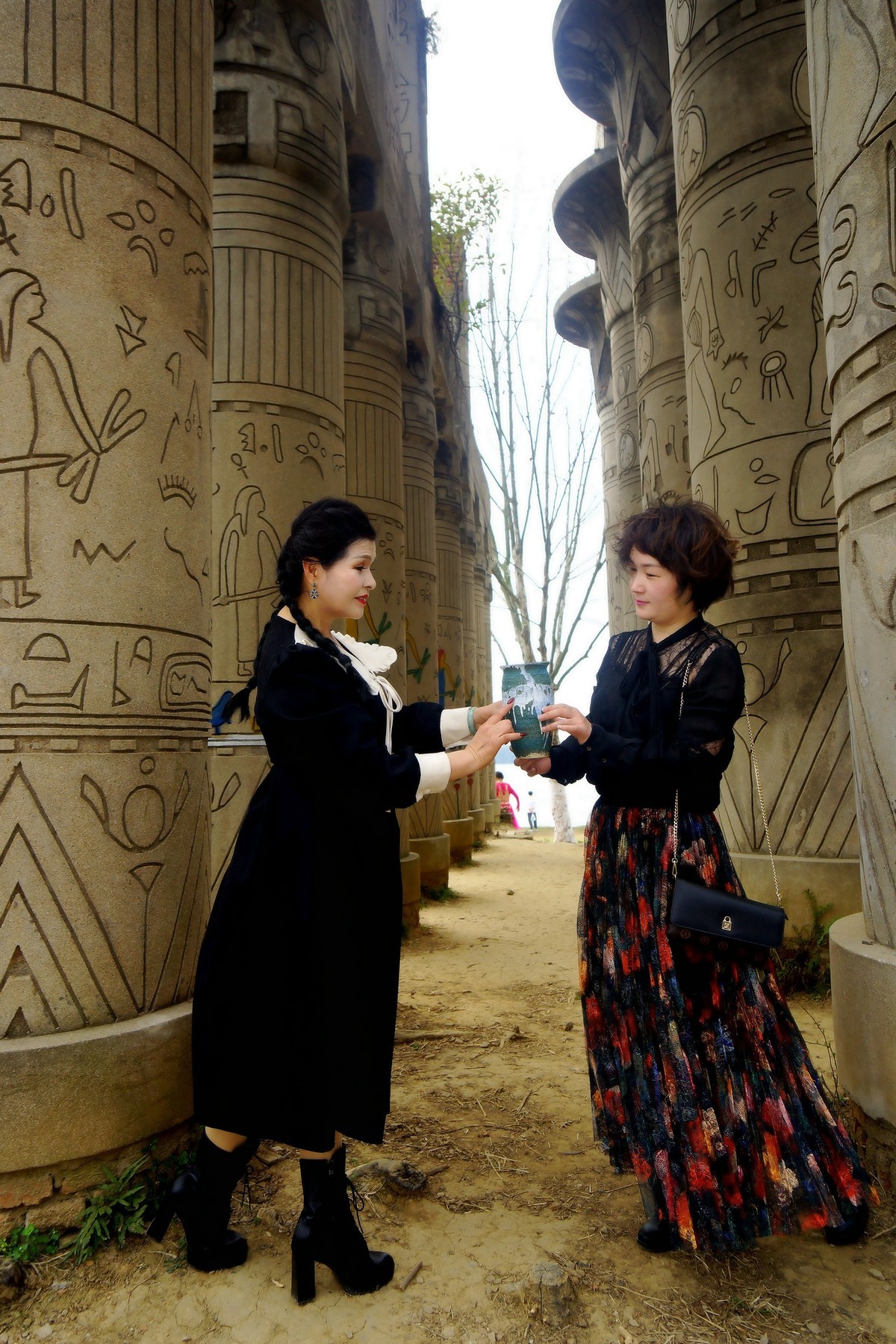 环境人像---东湖万国公园的美女！