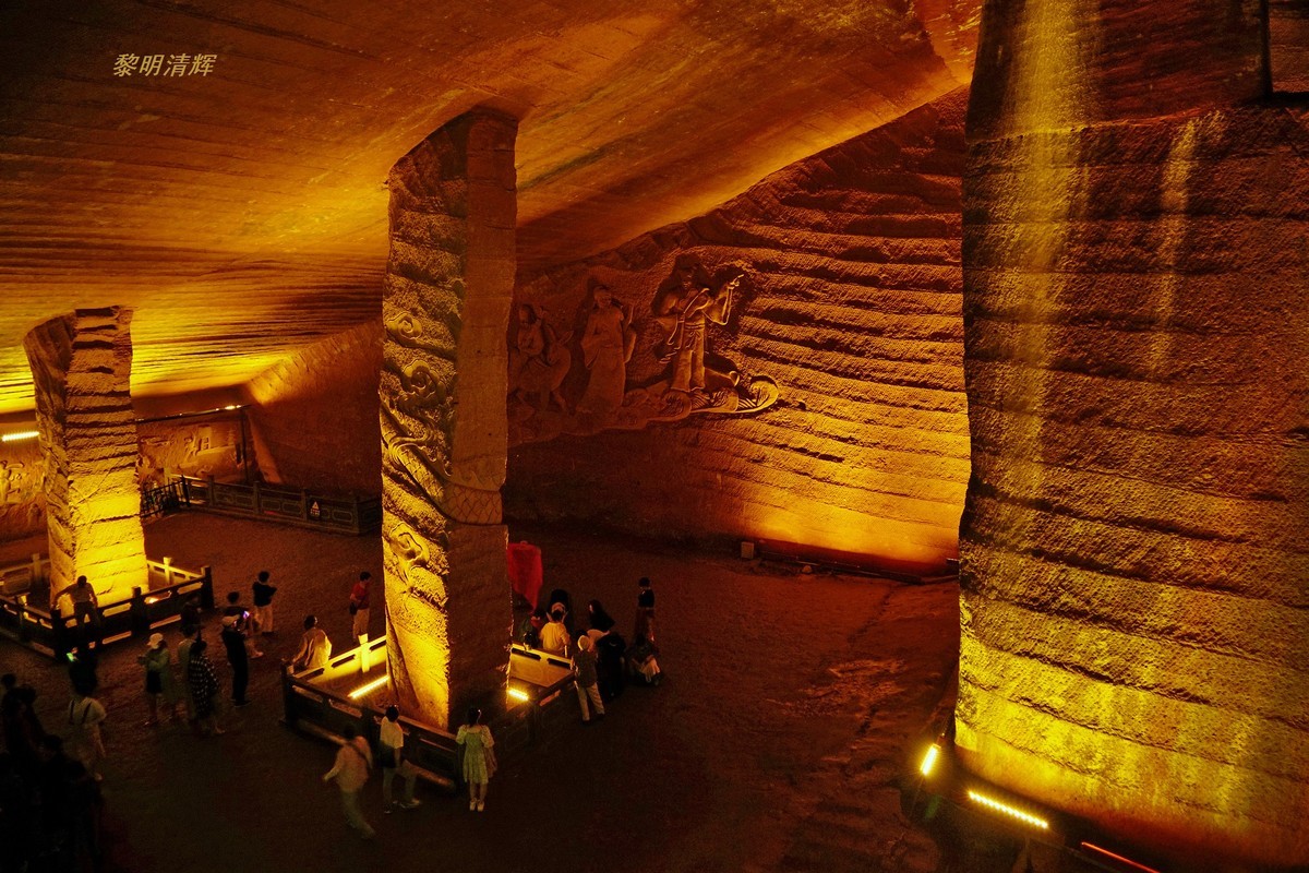 神秘的龙游石窟—2