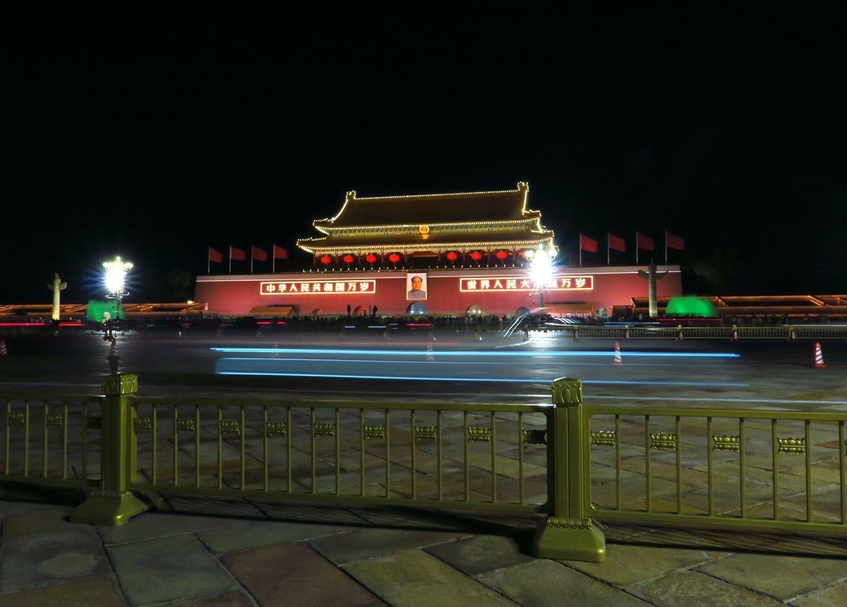 天.安.门.夜景-中关村在线摄影论坛