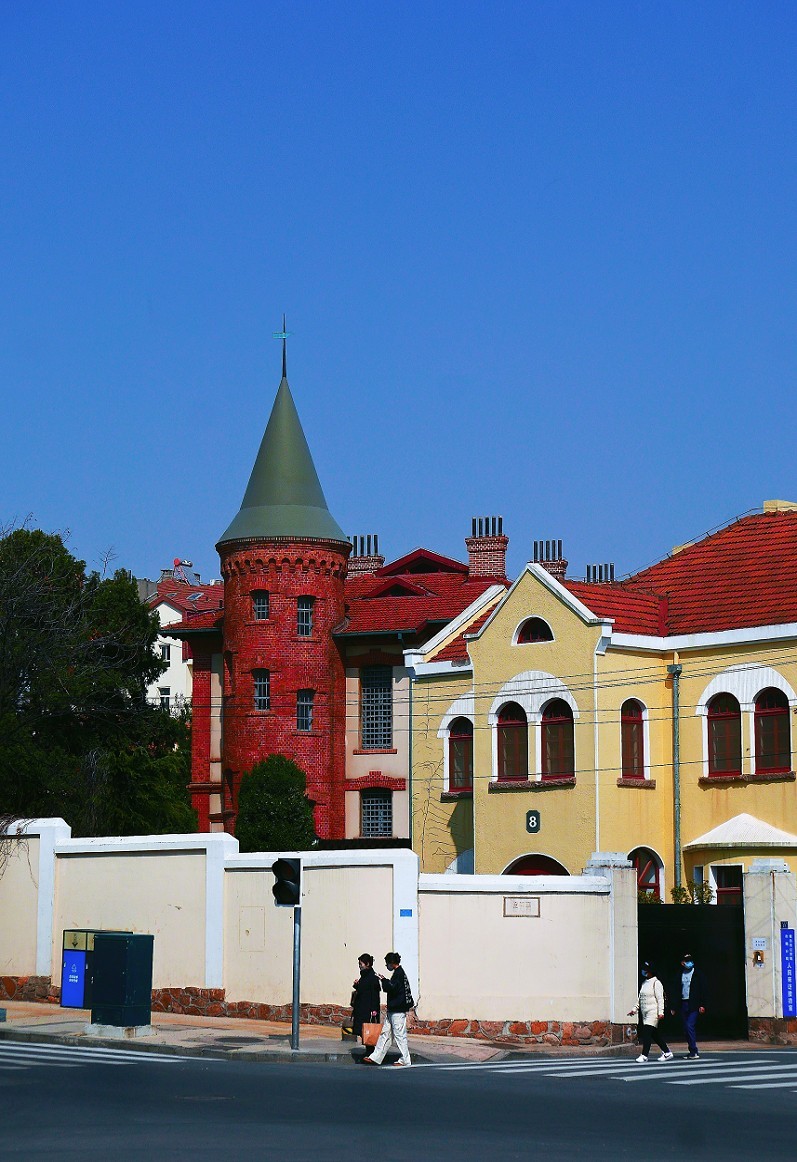 典型的街拍抓拍《风景，花草，白猫当然有妹子了》啥都有！哈哈！
