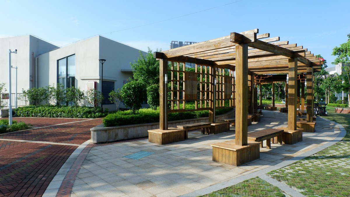 美丽的集美湾海边风光摄影机-26