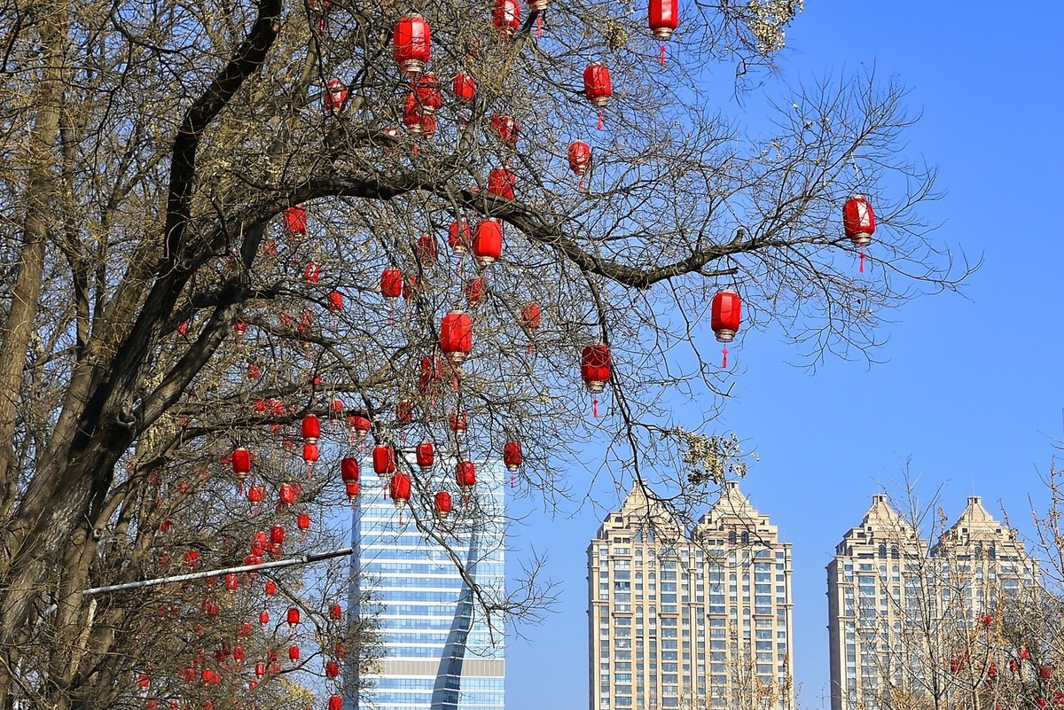 兰州冬季  准备过年