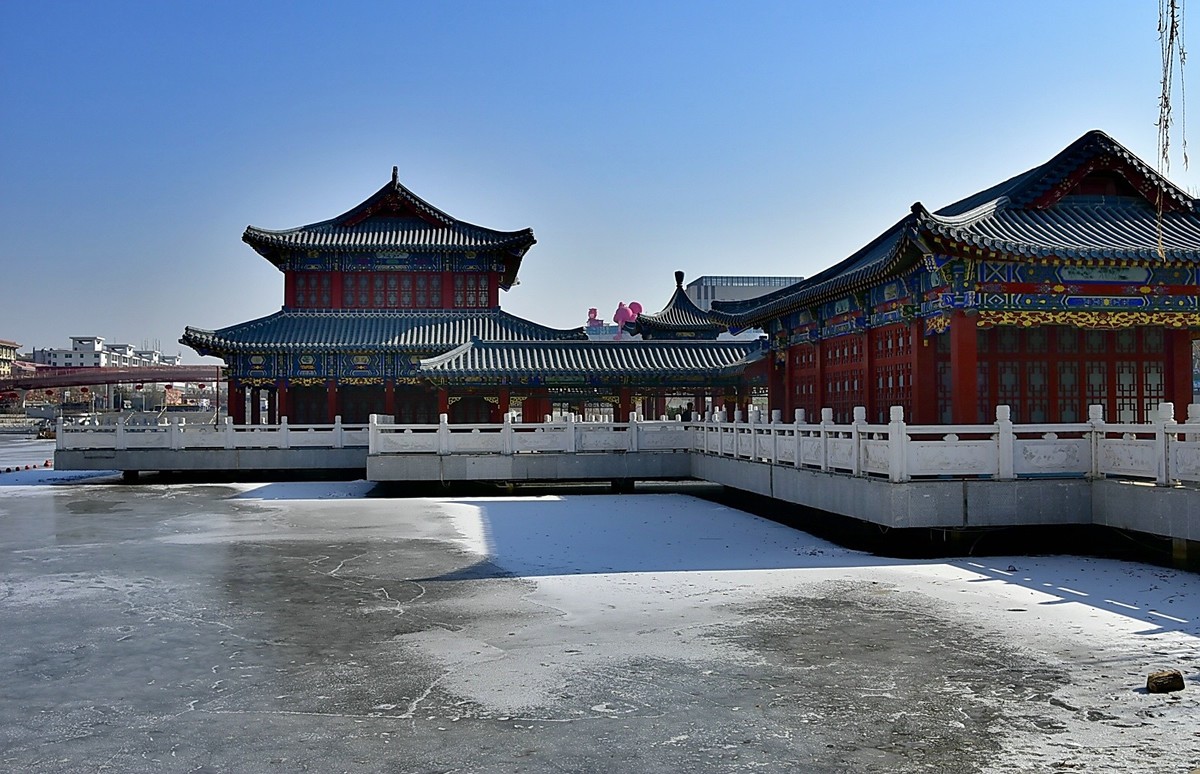 兰州冬季  准备过年