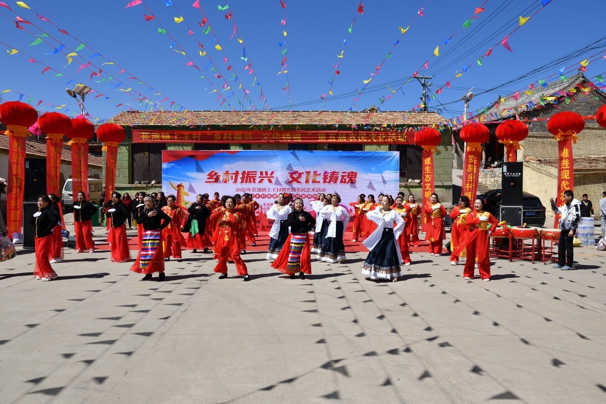 乡村振兴，文化铸魂--2025长池镇上王村第五届农民艺术活动（1）