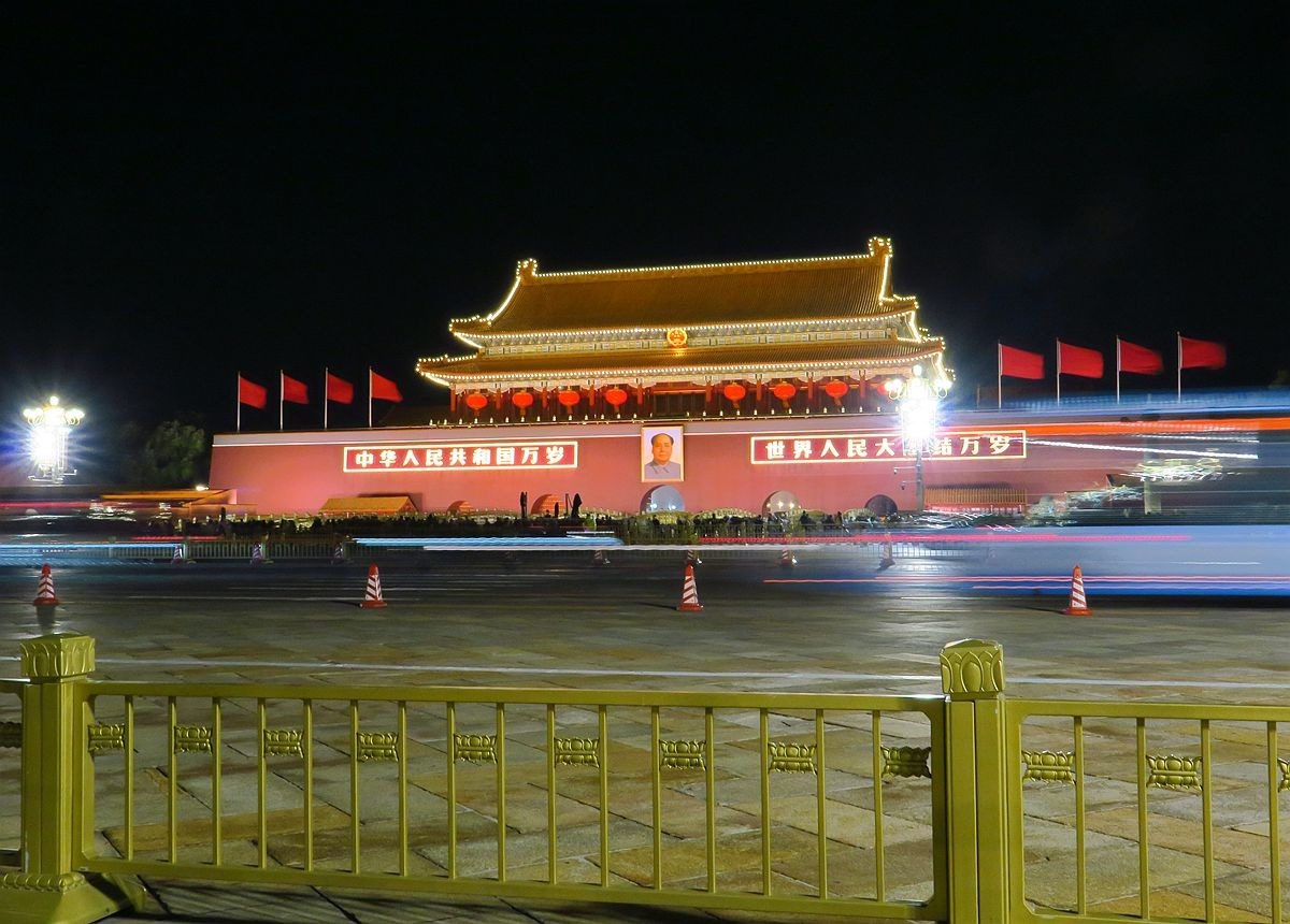 天.安.门.夜景-中关村在线摄影论坛