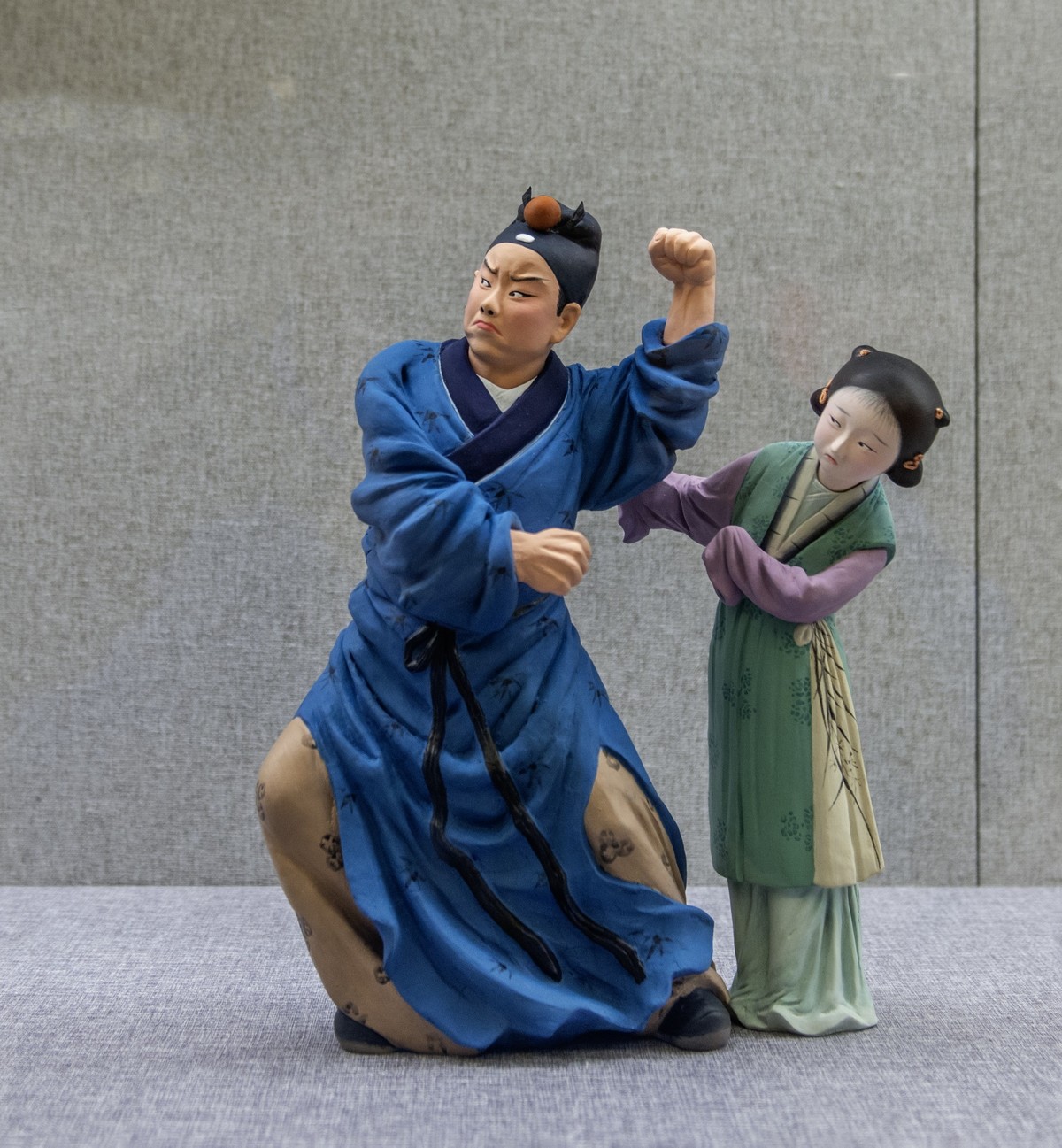 天津泥人张精美彩塑