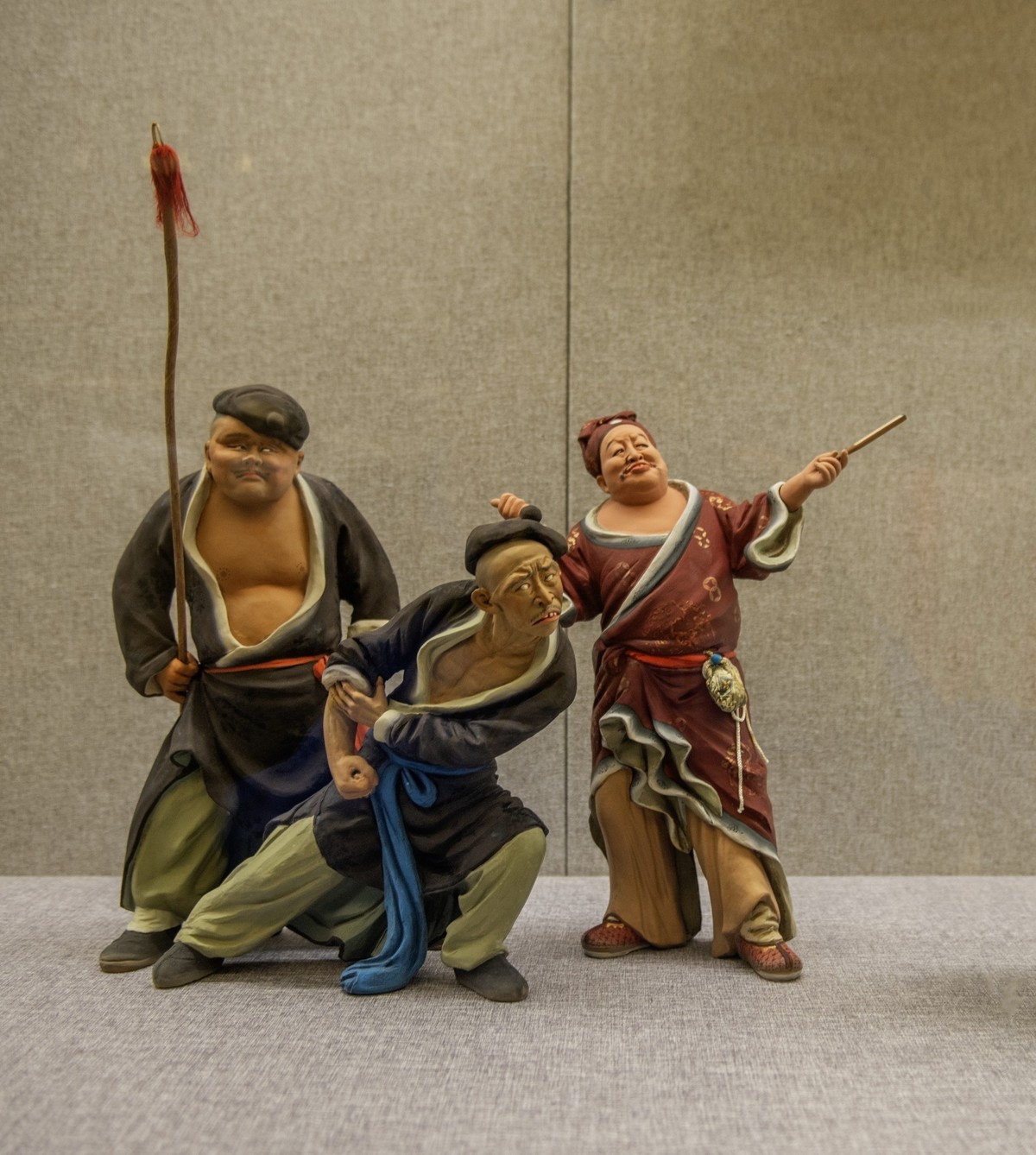 天津泥人张精美彩塑