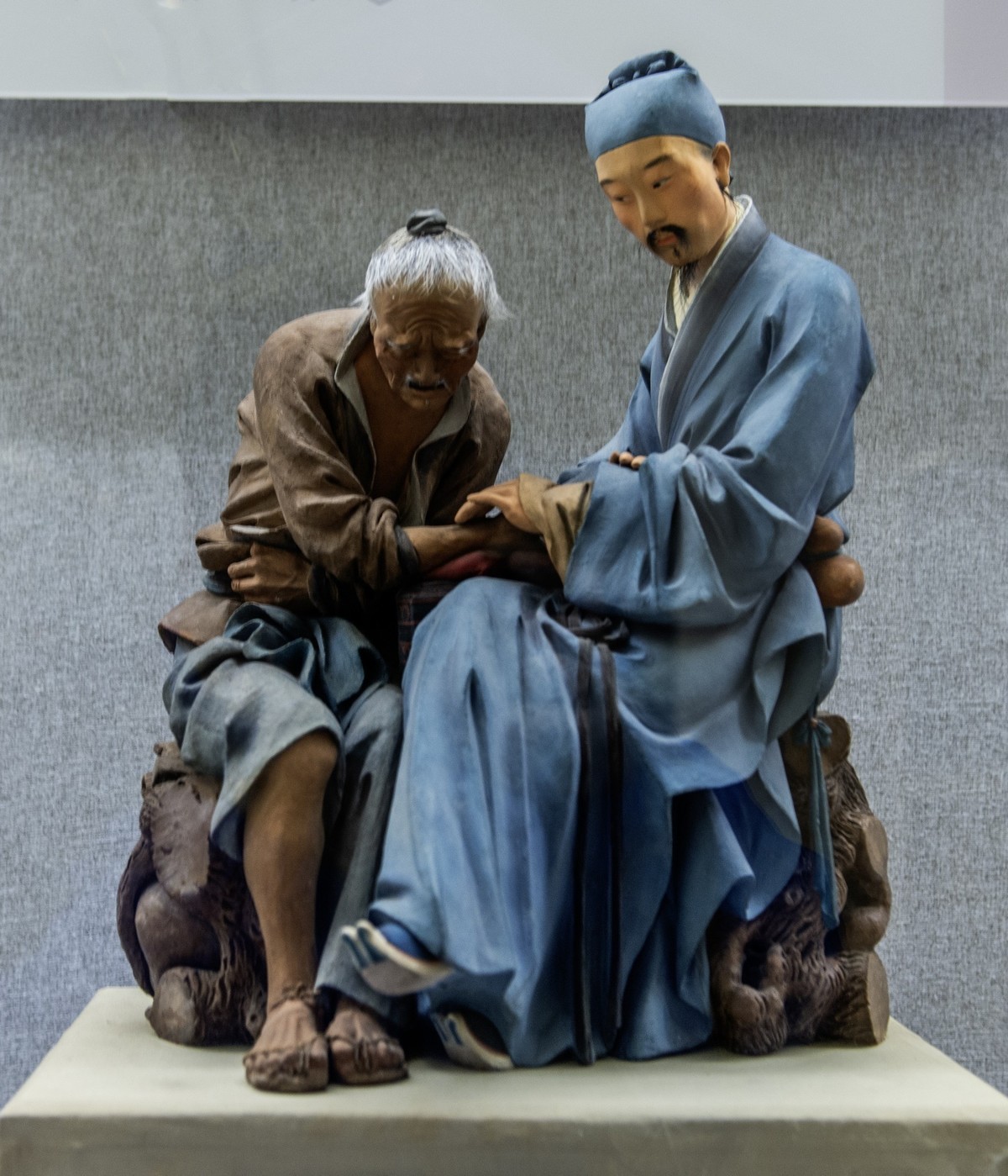 天津泥人张精美彩塑