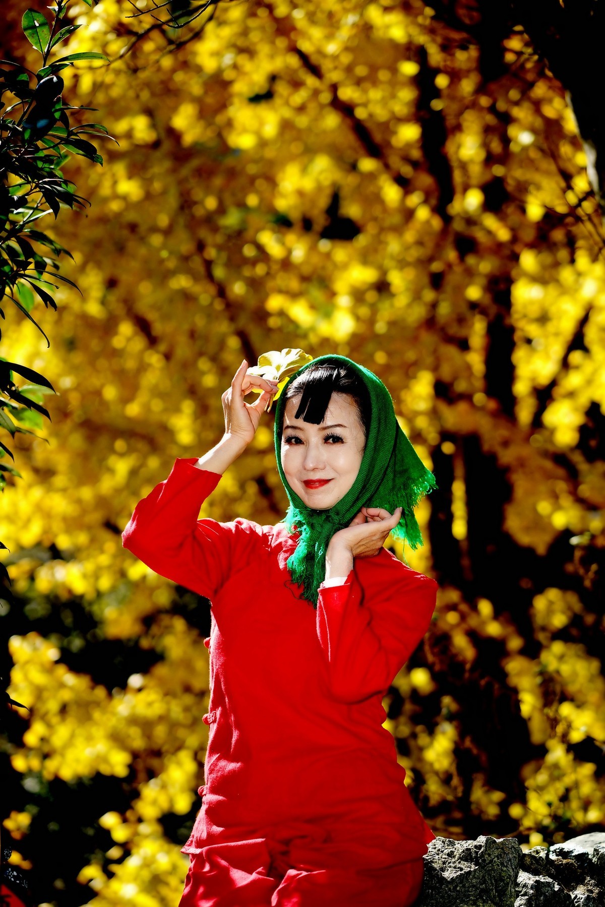 清凉寨刘家山村漂亮村姑！