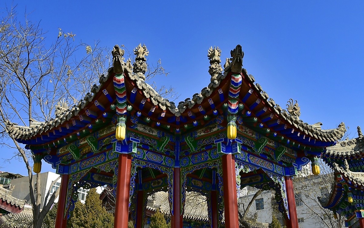 兰州冬季  准备过年