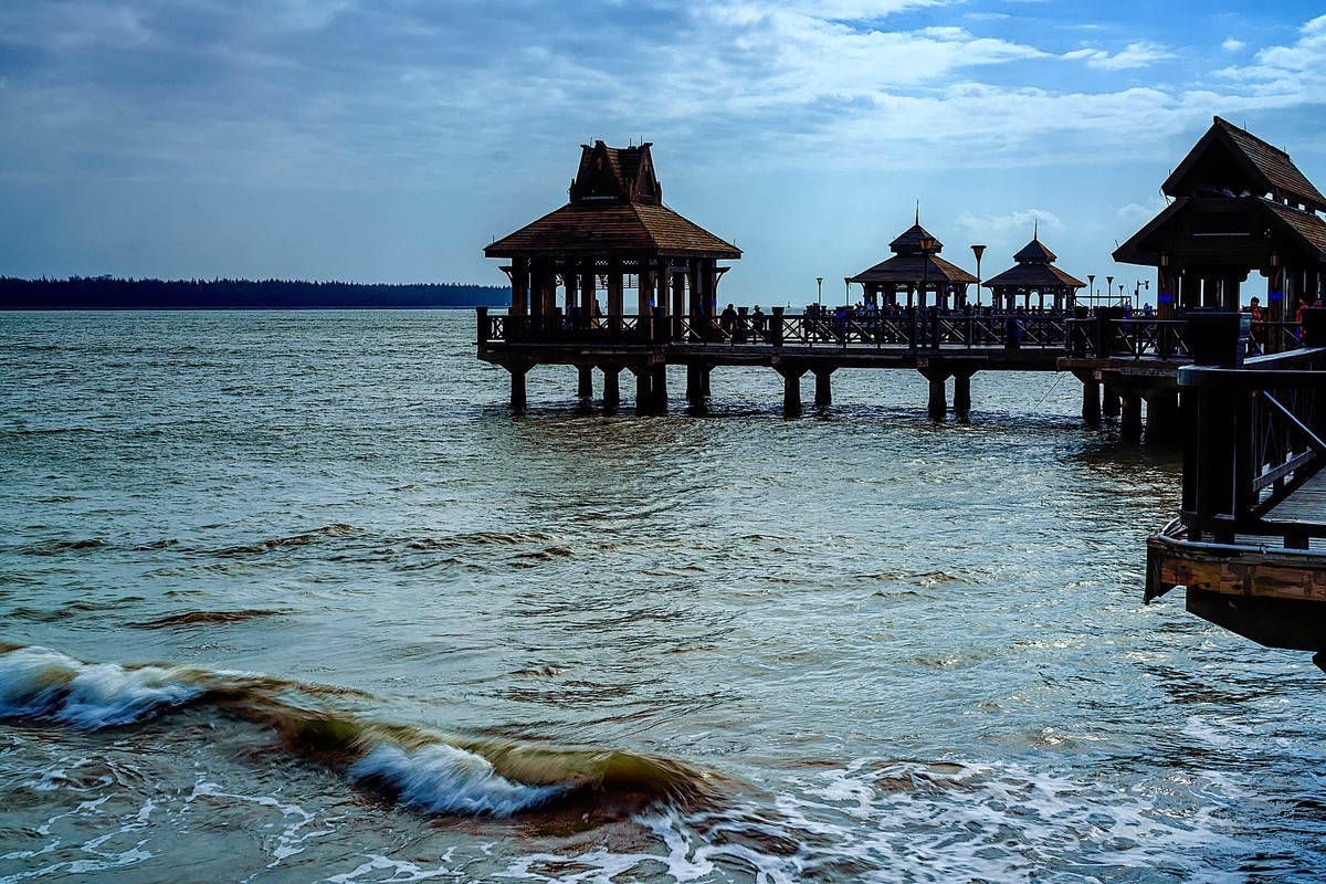 琼 · 文昌 · 高隆湾海上栈桥