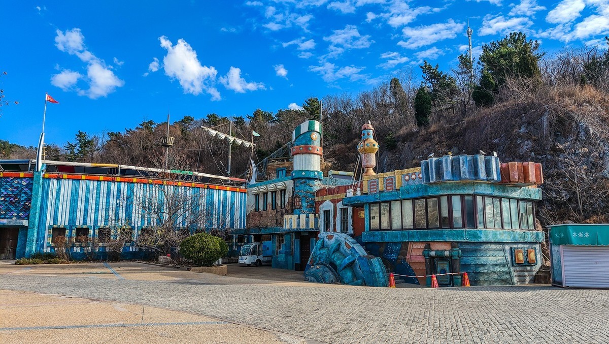 大 连 的 海 - 老 虎 滩 海 洋 公 园