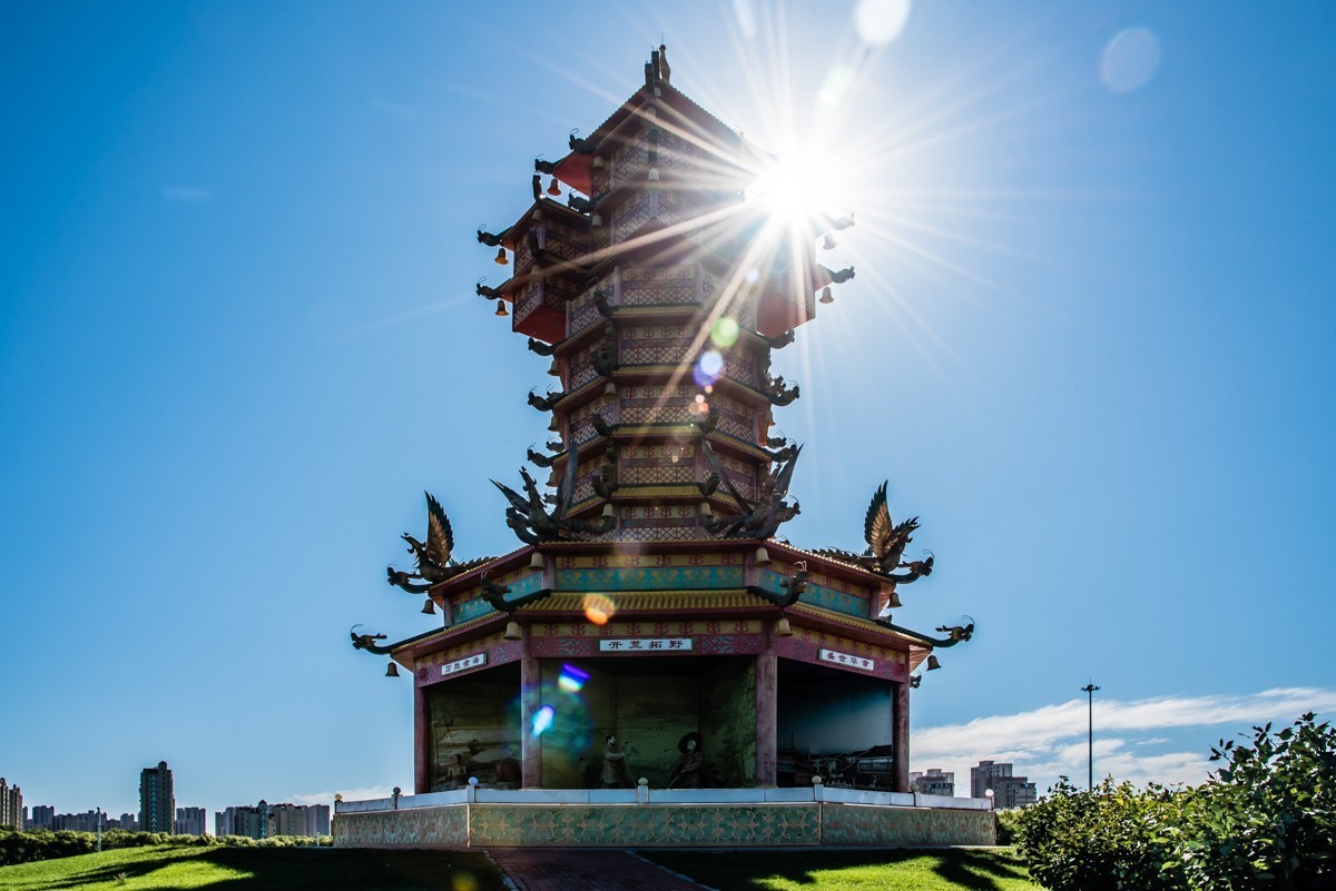 【镜头里】第1333号：唐山·运河唐人街之凤凰阁