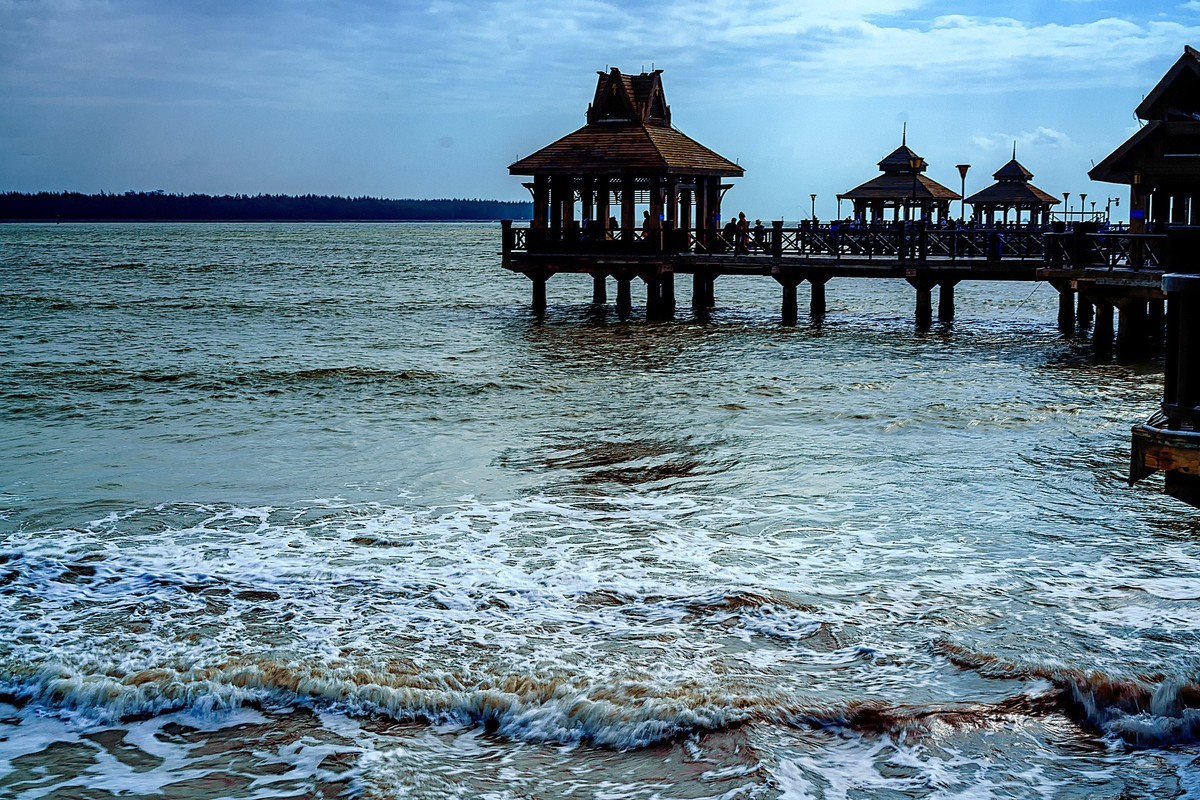 琼 · 文昌 · 高隆湾海上栈桥