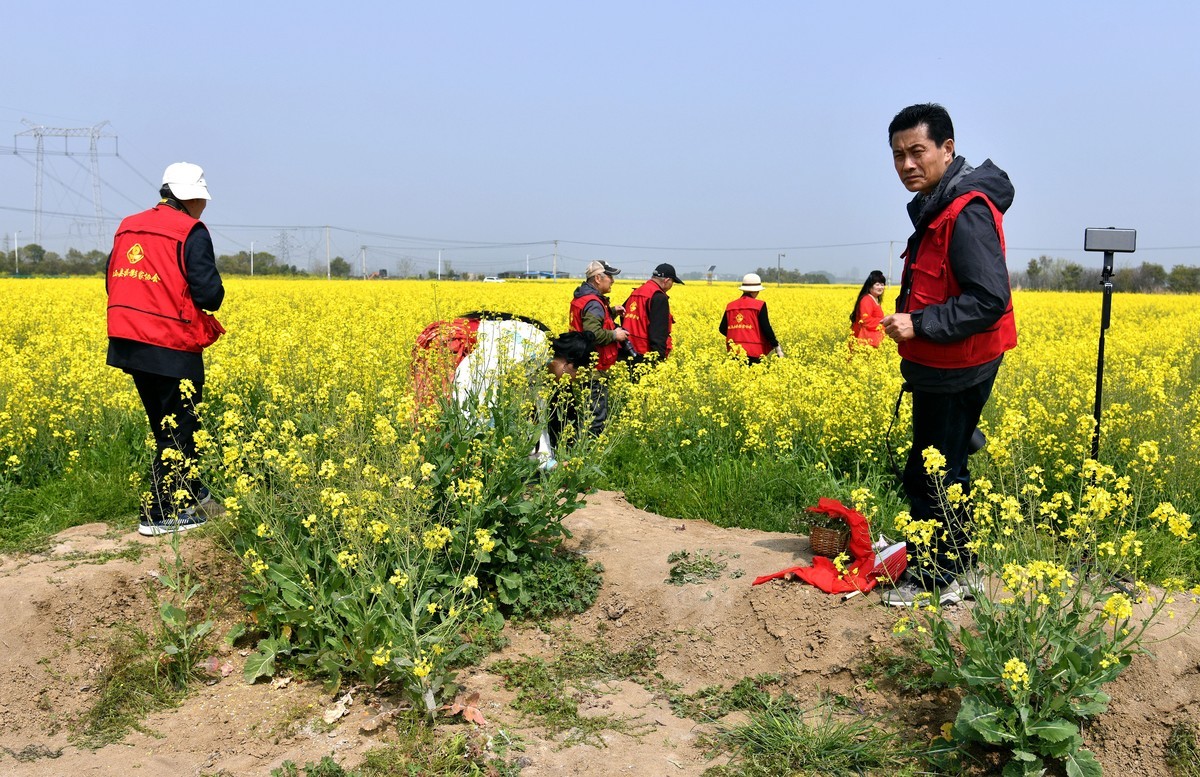 花香吸引摄影爱好者