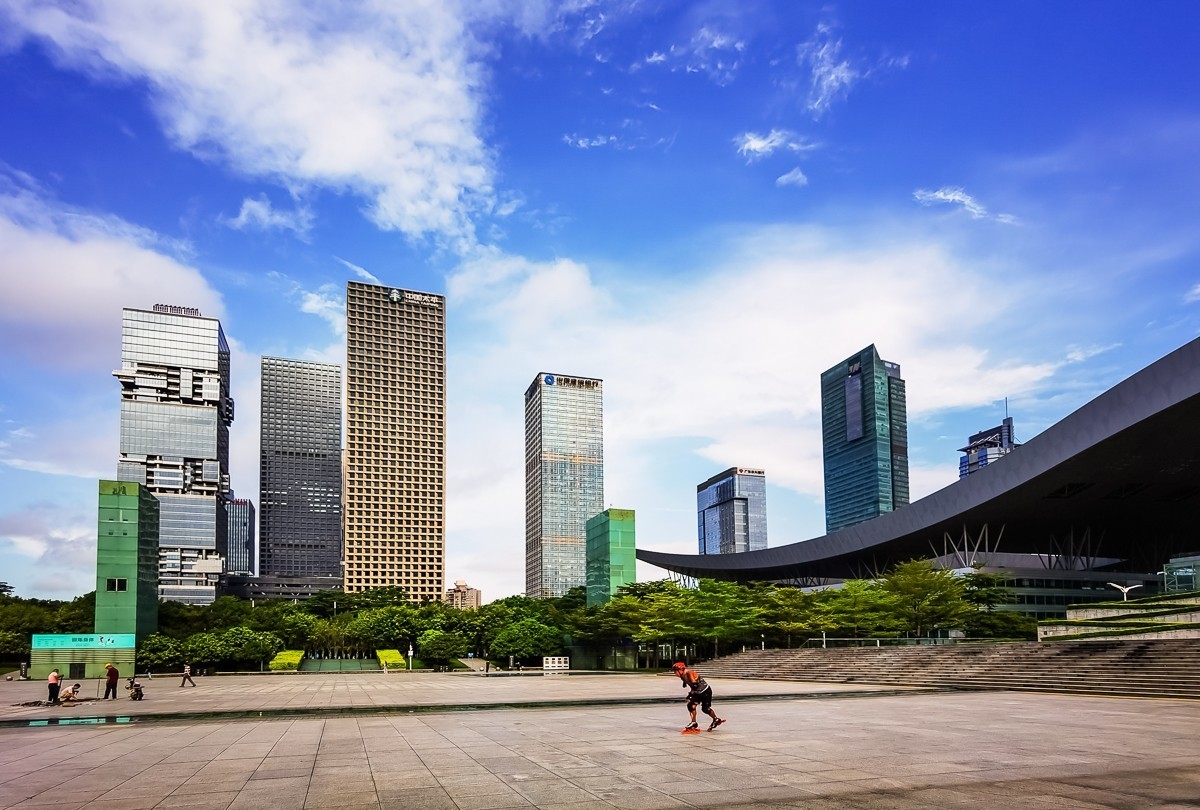 深圳市民中心广场掠影