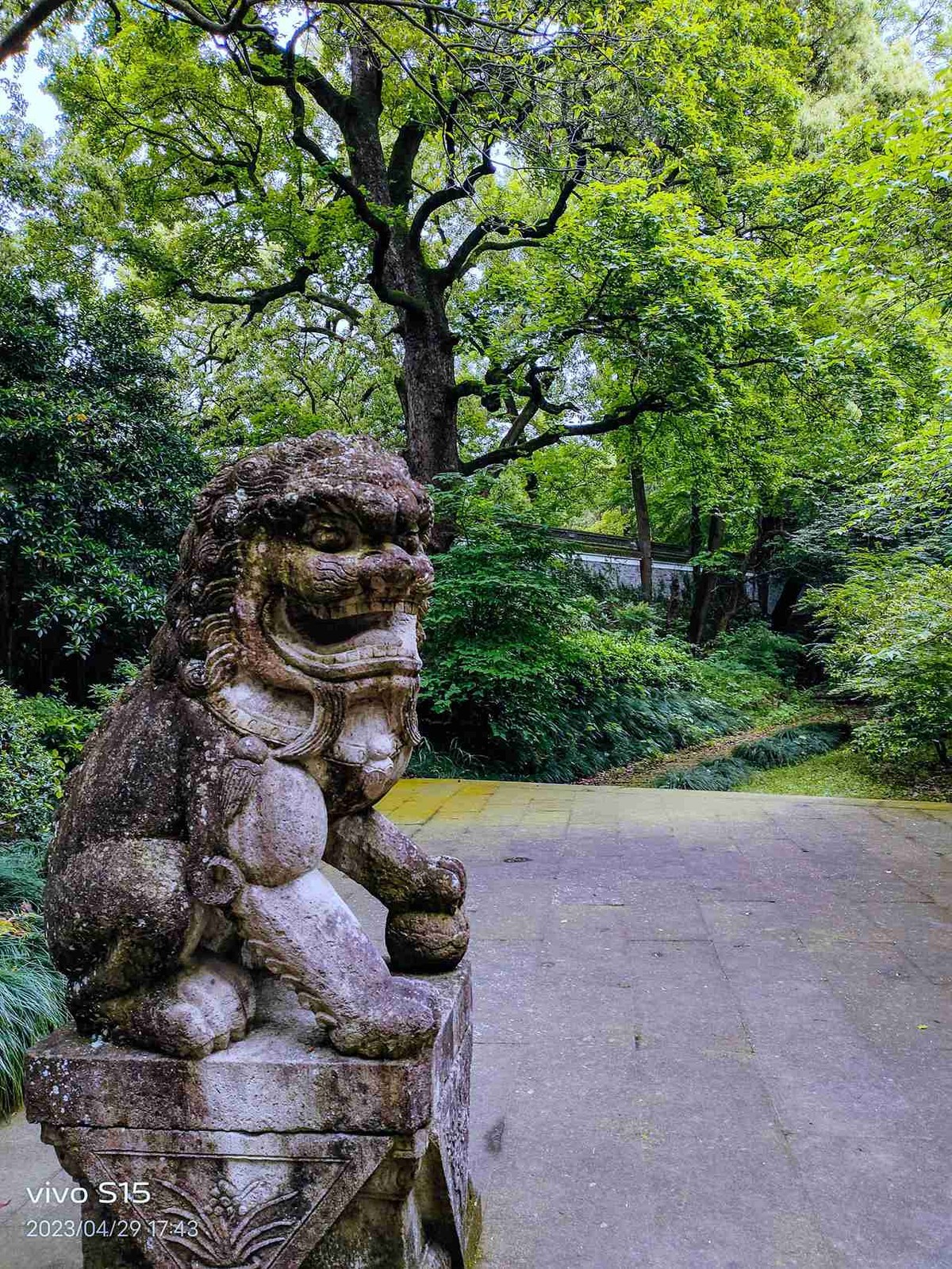 浙江绍兴新昌县大佛寺游观
