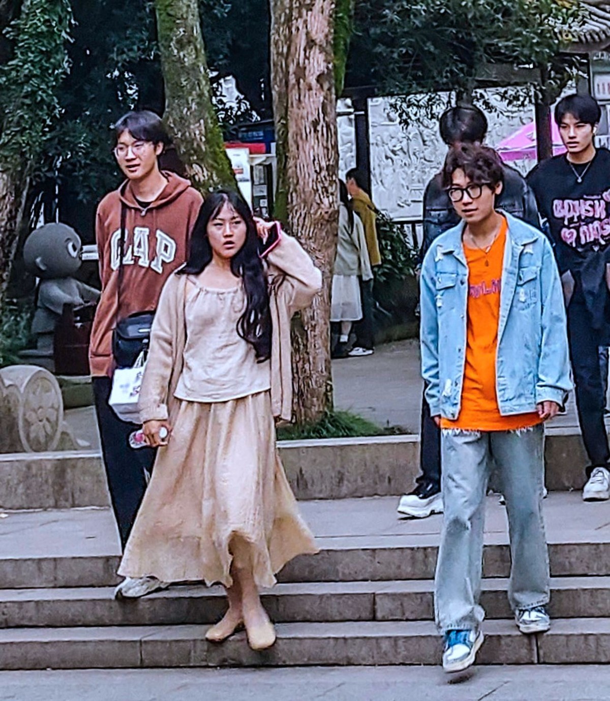 浙江绍兴新昌县大佛寺游观