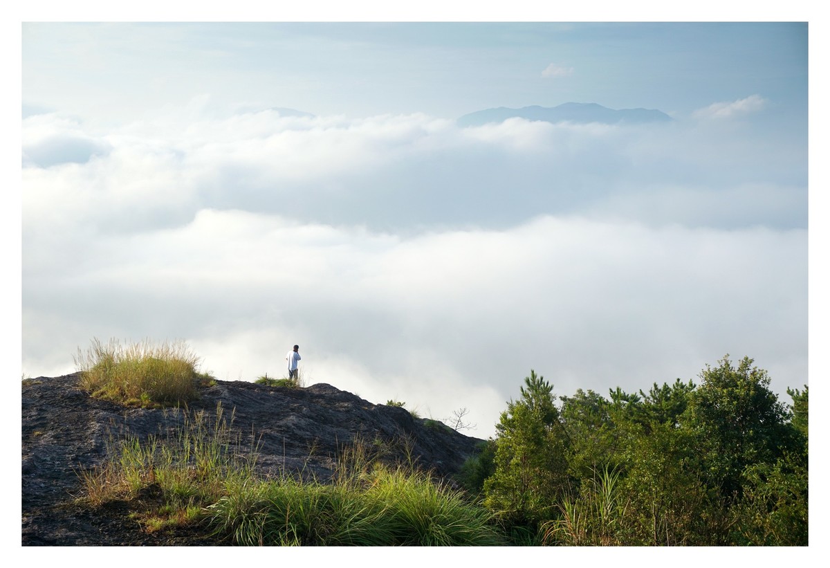 清晨山景（索尼A6000套头拍风景）