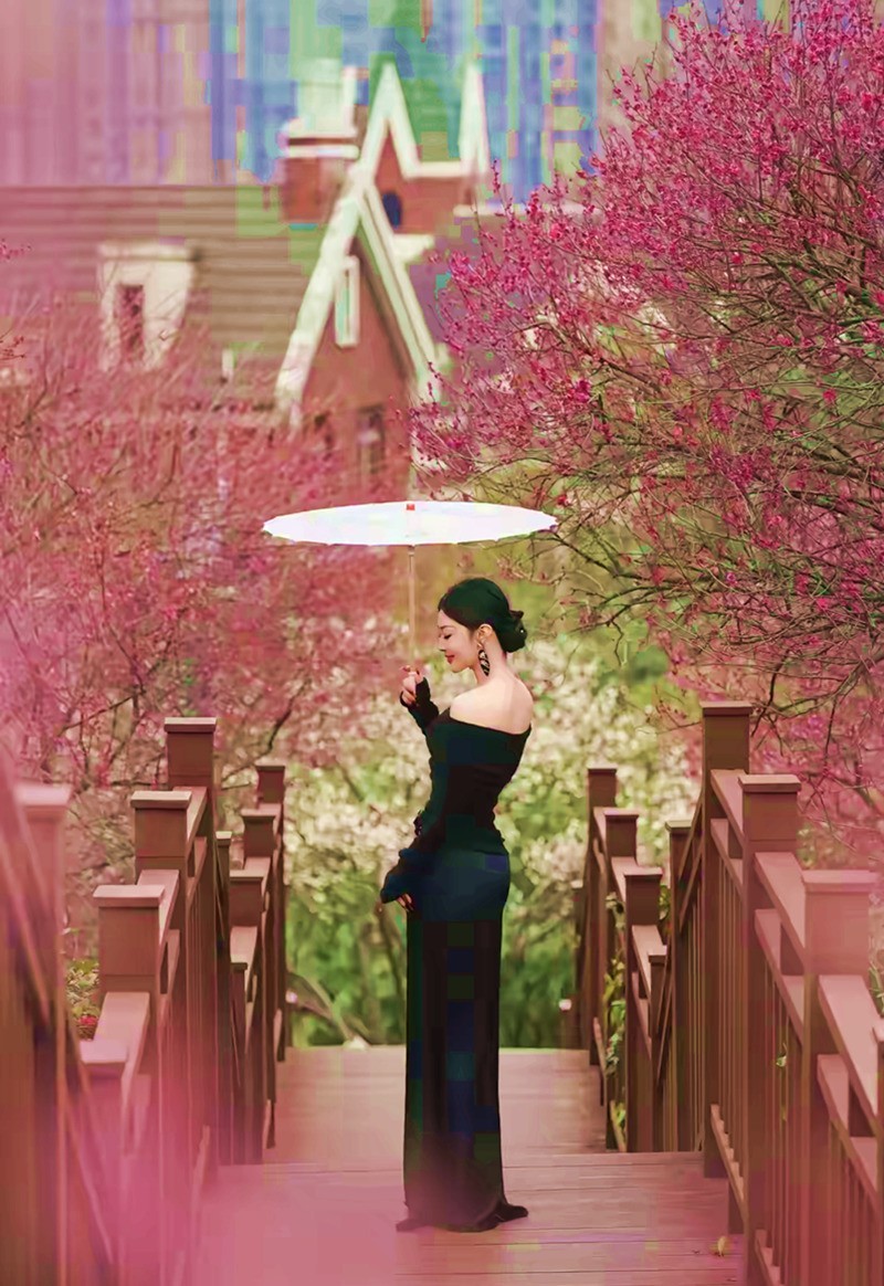 沙湾公园梅园来打卡--1