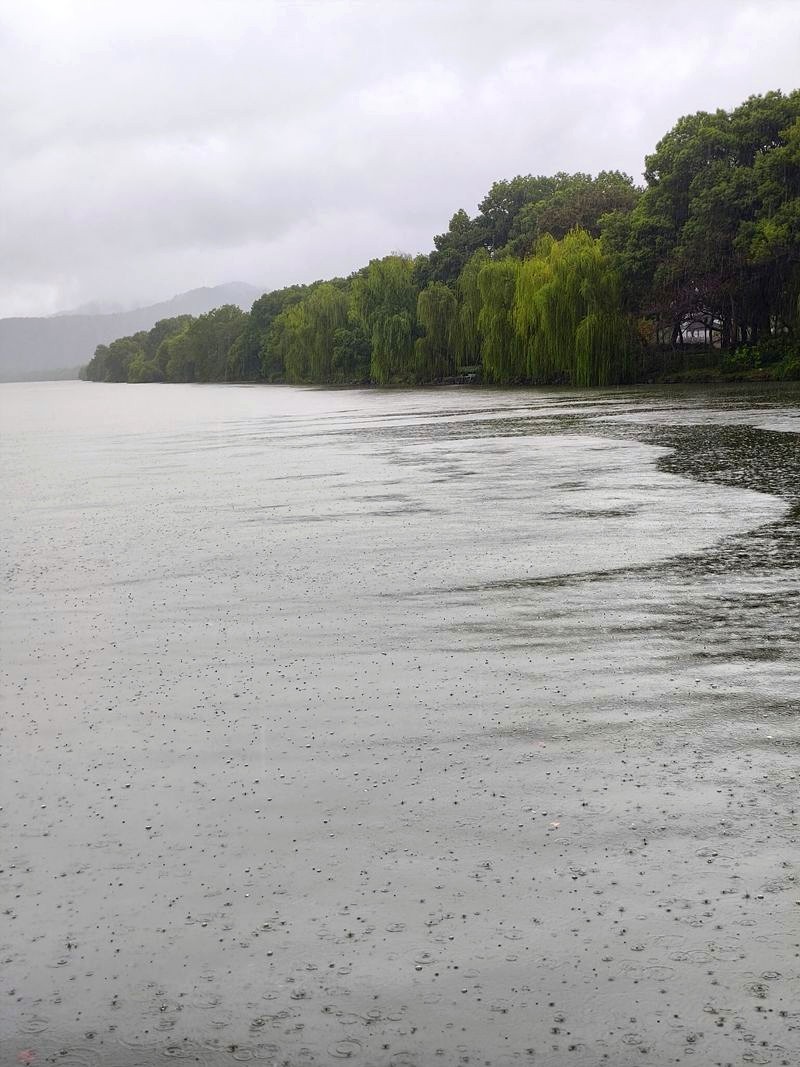 2024年.11月.1日--风雨中的杭州西湖