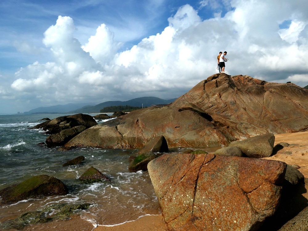 海南万宁石梅湾风光