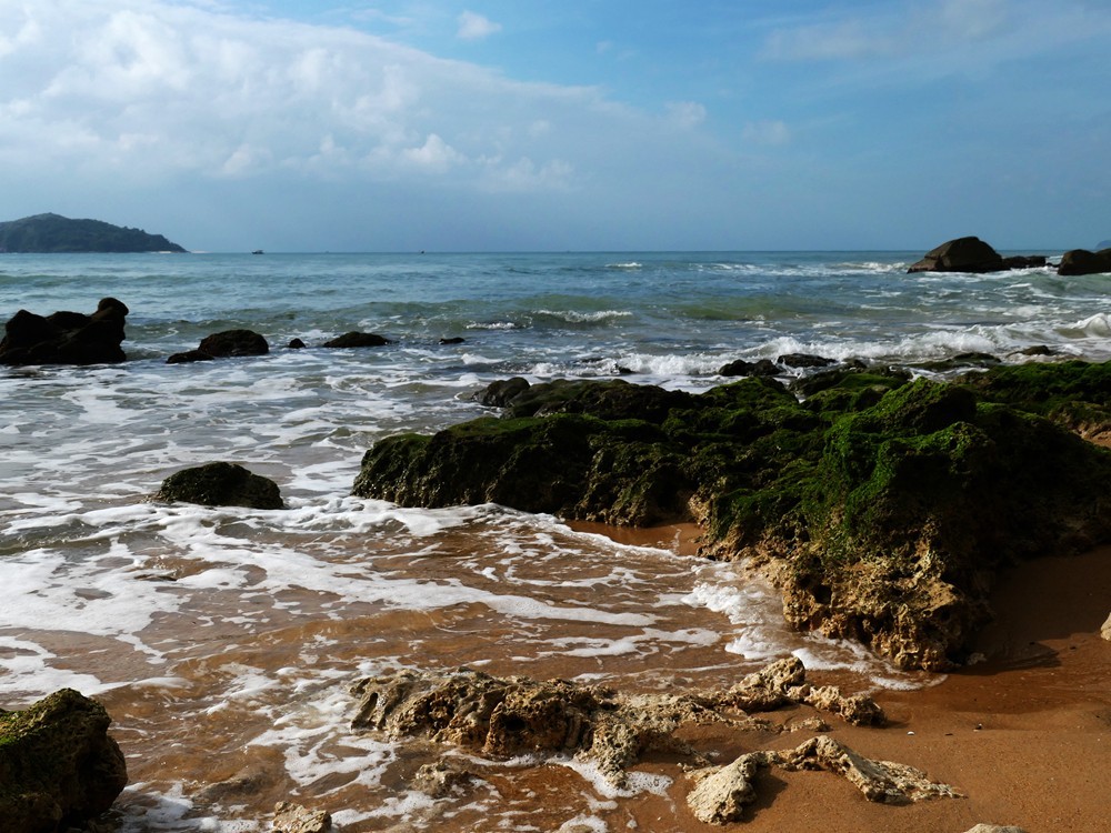 海南万宁石梅湾风光