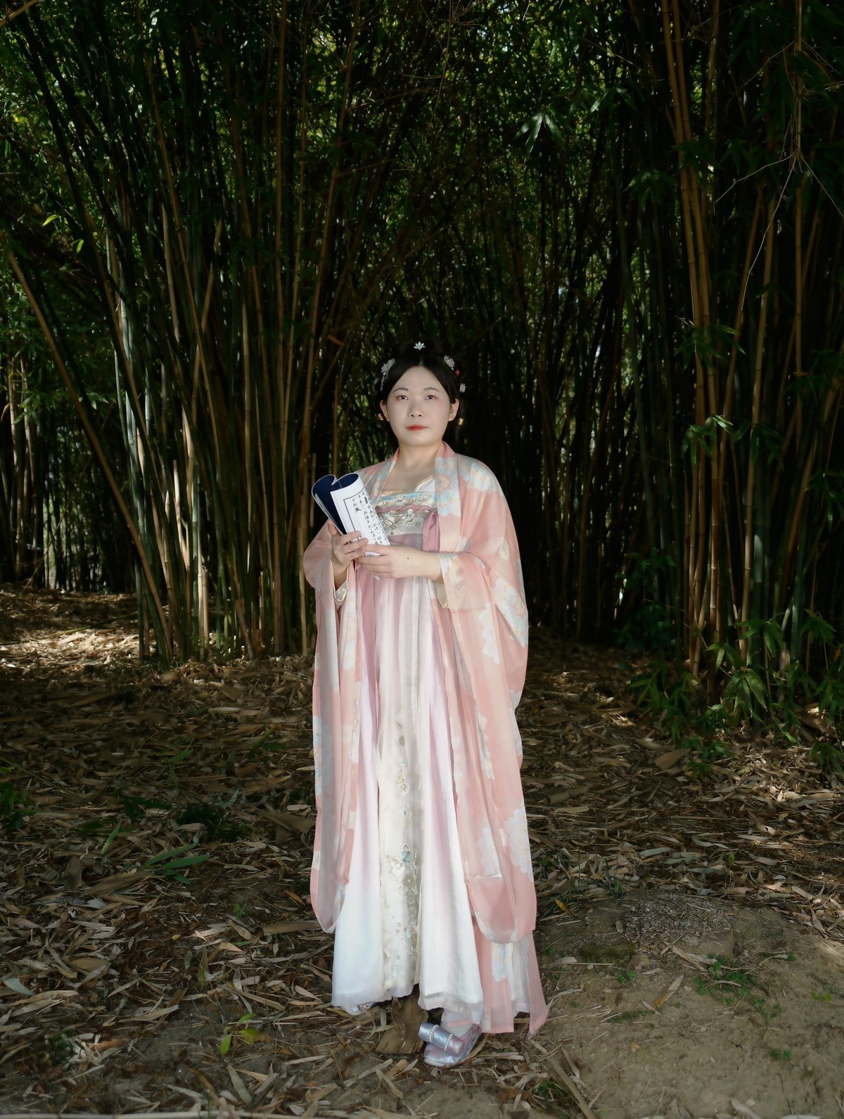 环境人像---小小竹林中！