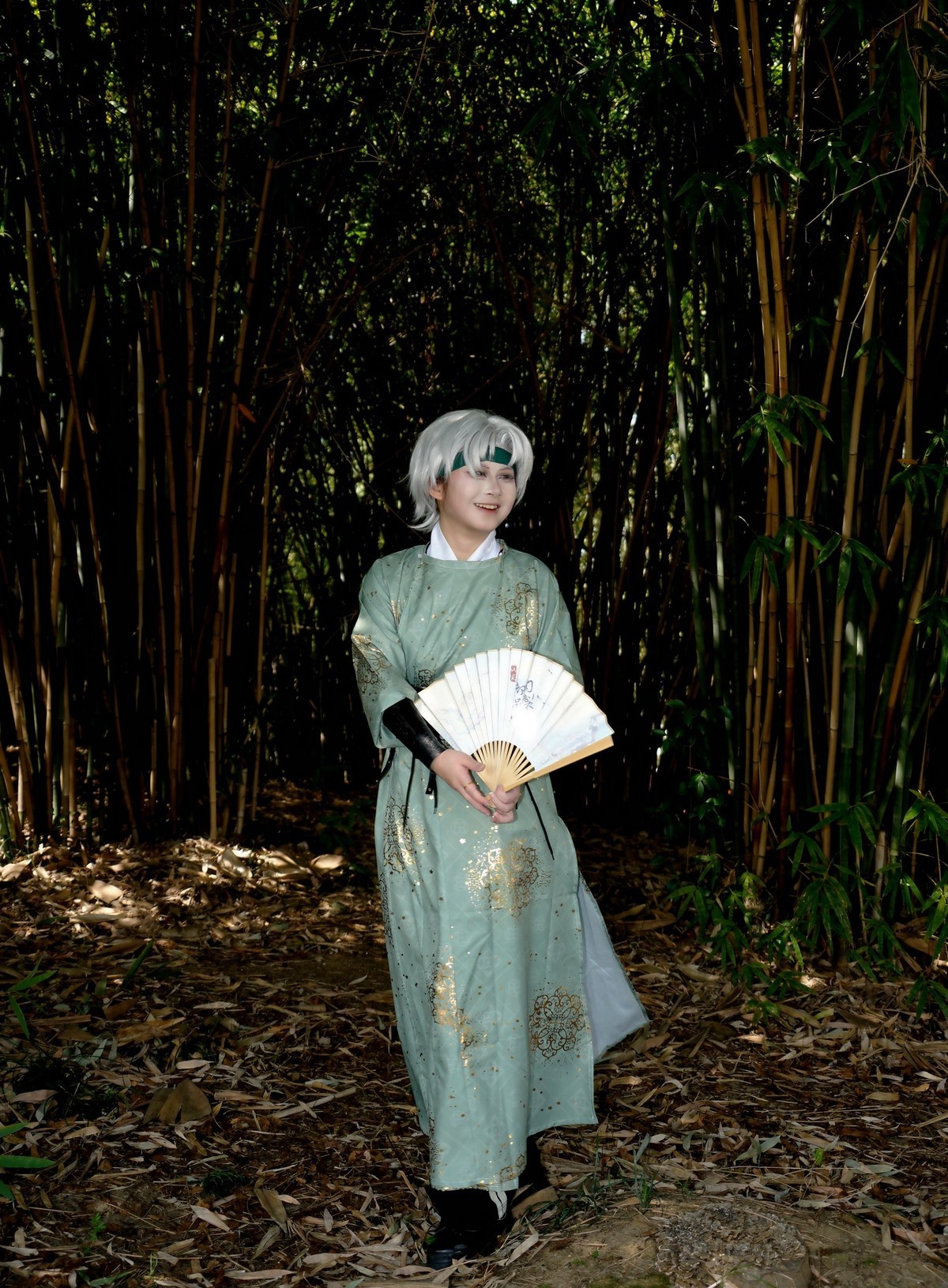 环境人像---小小竹林中！