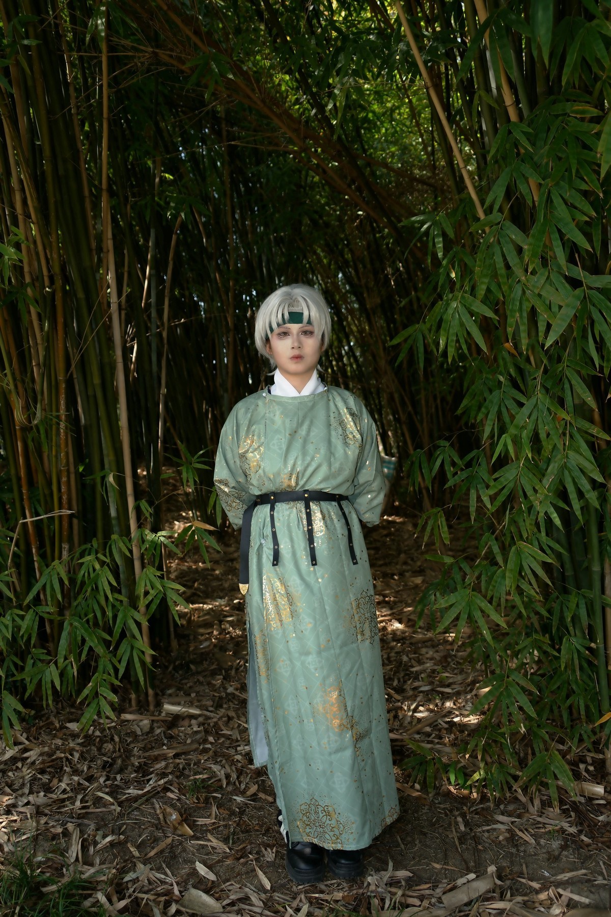 环境人像---小小竹林中！