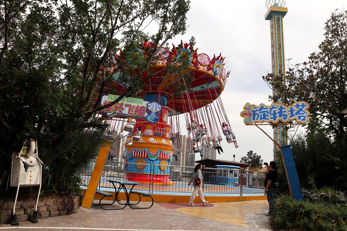五一节游乐园随拍(三)