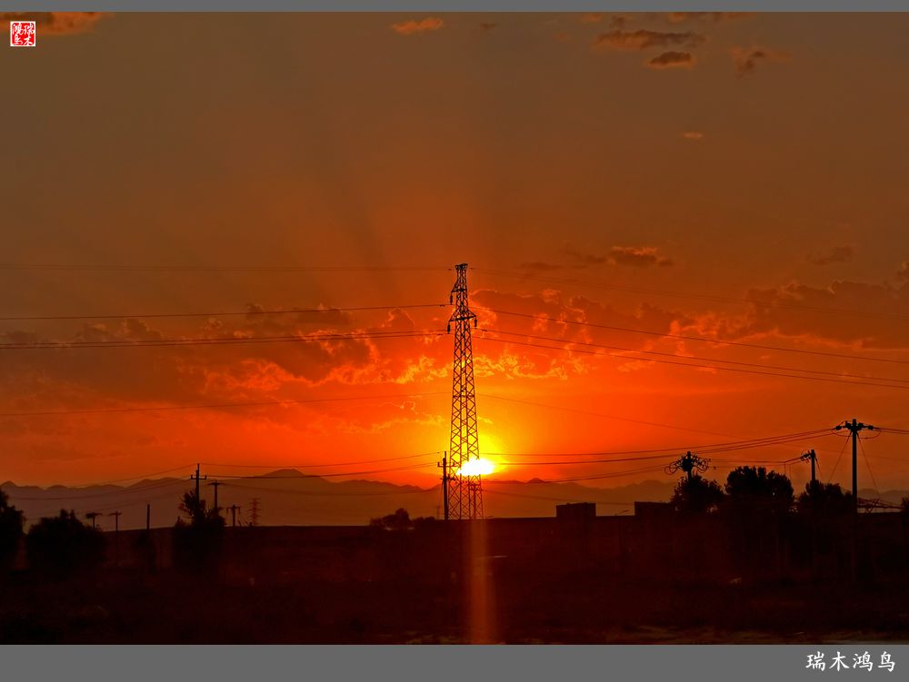 【沙河轶事】雨过天晴俏夕阳
