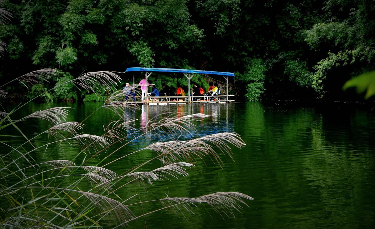 四川乐山市沐川县竹海游--（3）水面风光