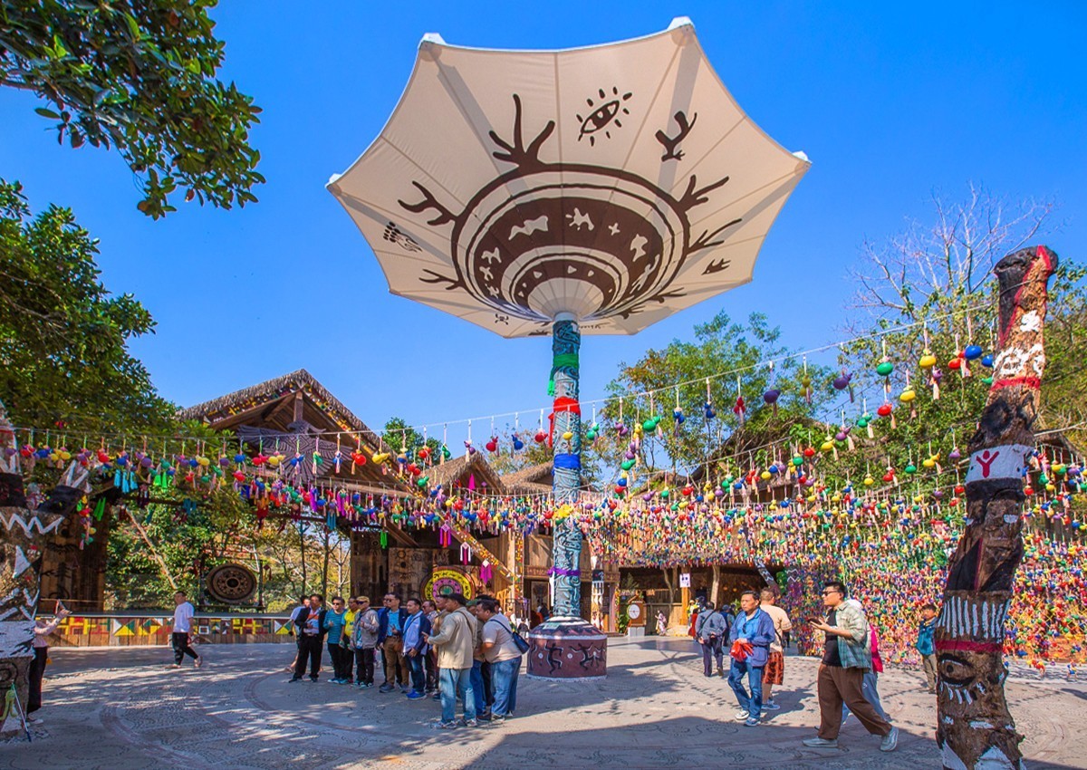 2024-04-22西双版纳原始森林公园爱伲山寨（一）