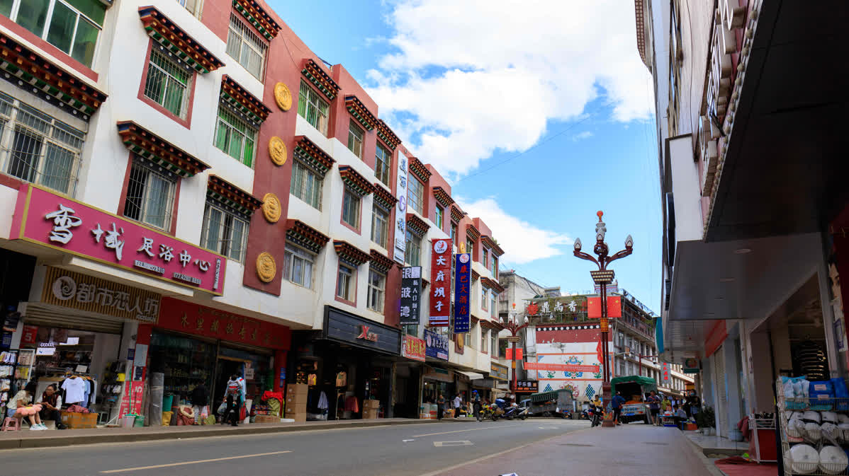 木里藏族自治县练习人文街拍