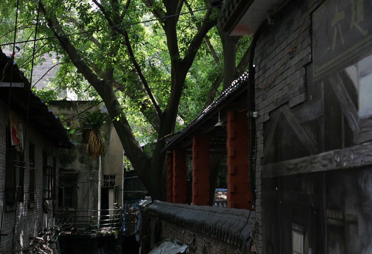 长江之滨马鞍山老巷