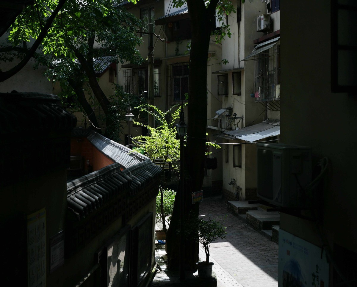 长江之滨马鞍山老巷