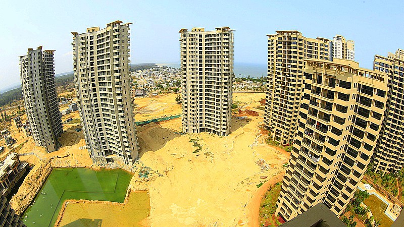 《不老松：忆海南游记》(17)鱼眼镜下的长島蓝湾二期工程！