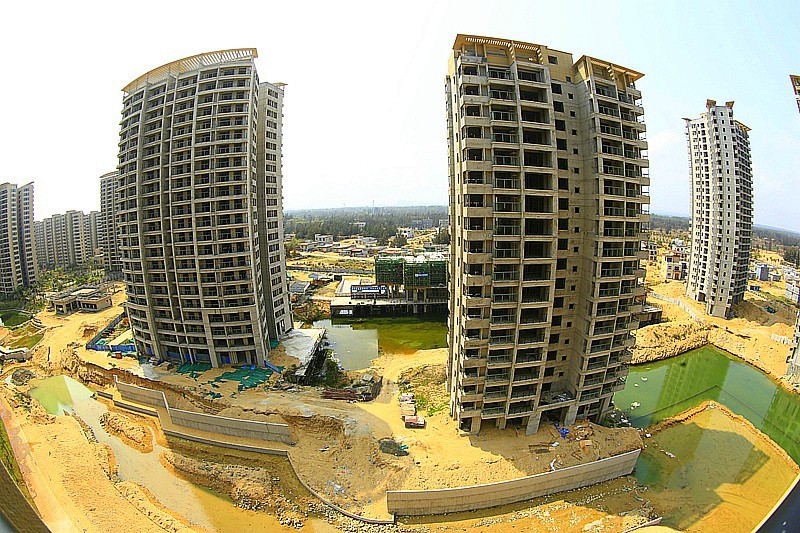 《不老松：忆海南游记》(17)鱼眼镜下的长島蓝湾二期工程！