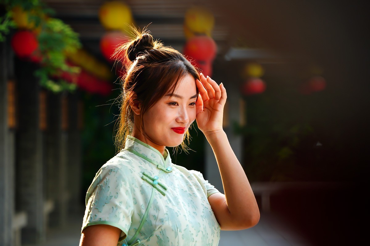 人像习作（43）-----靓丽纯情