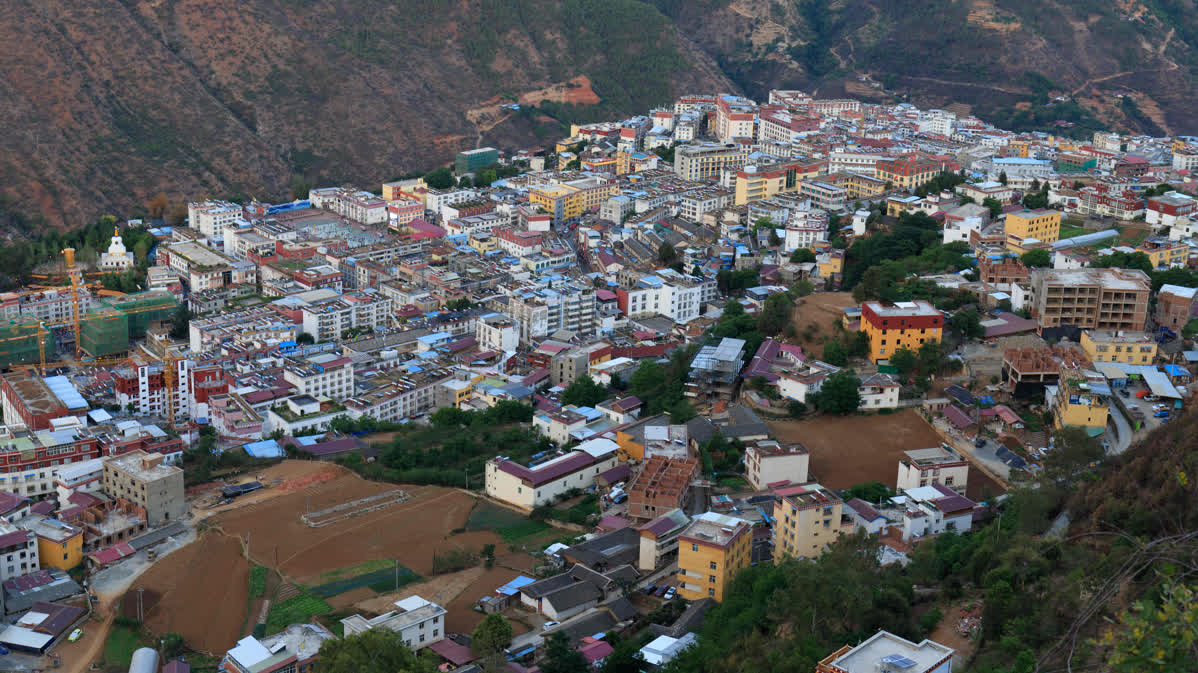 木里藏族自治县练习人文街拍