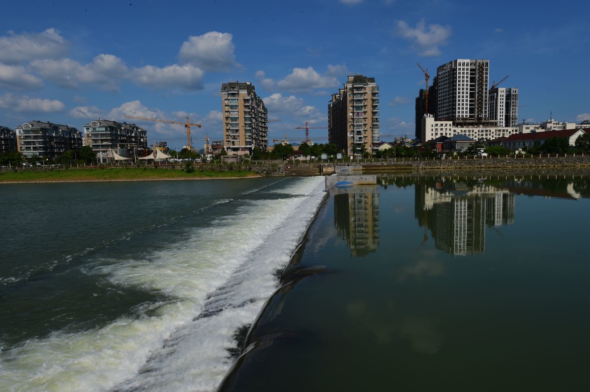 一组原片直出皖南风光宁国滨江公园3