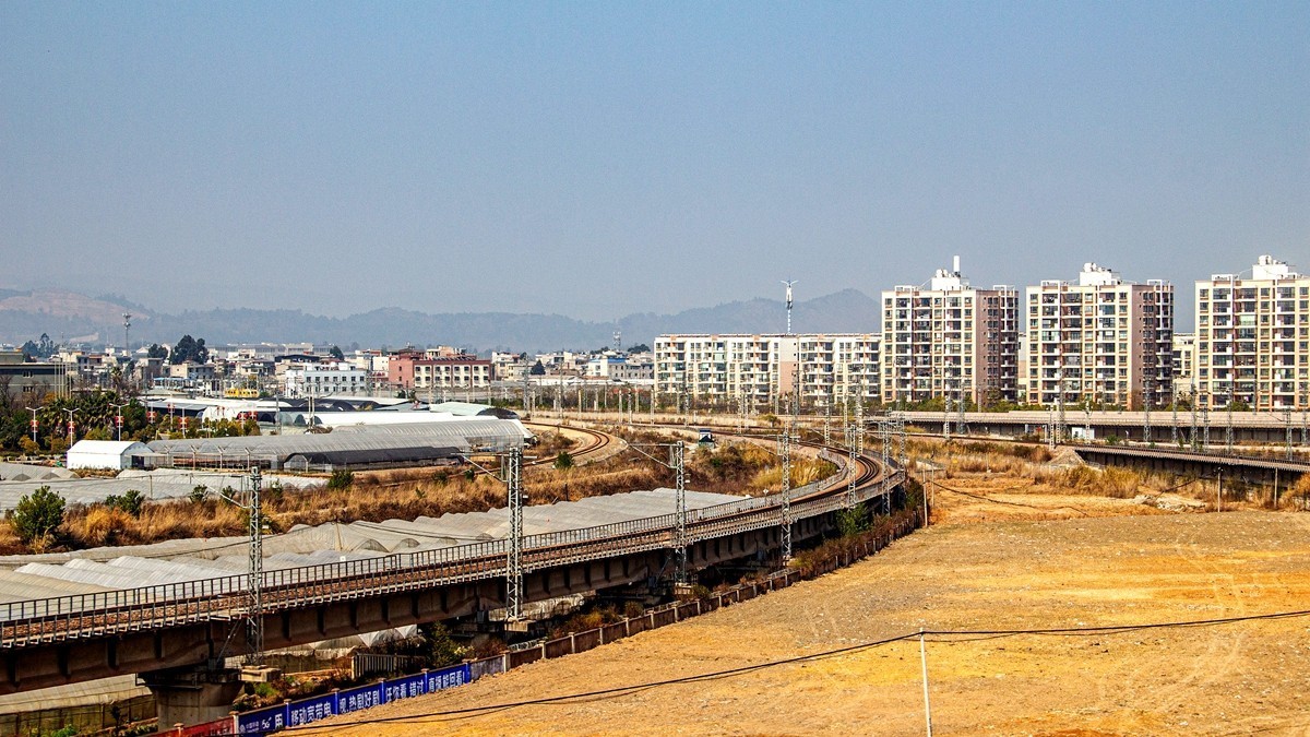 坐着火车到版纳沿途风光【9】