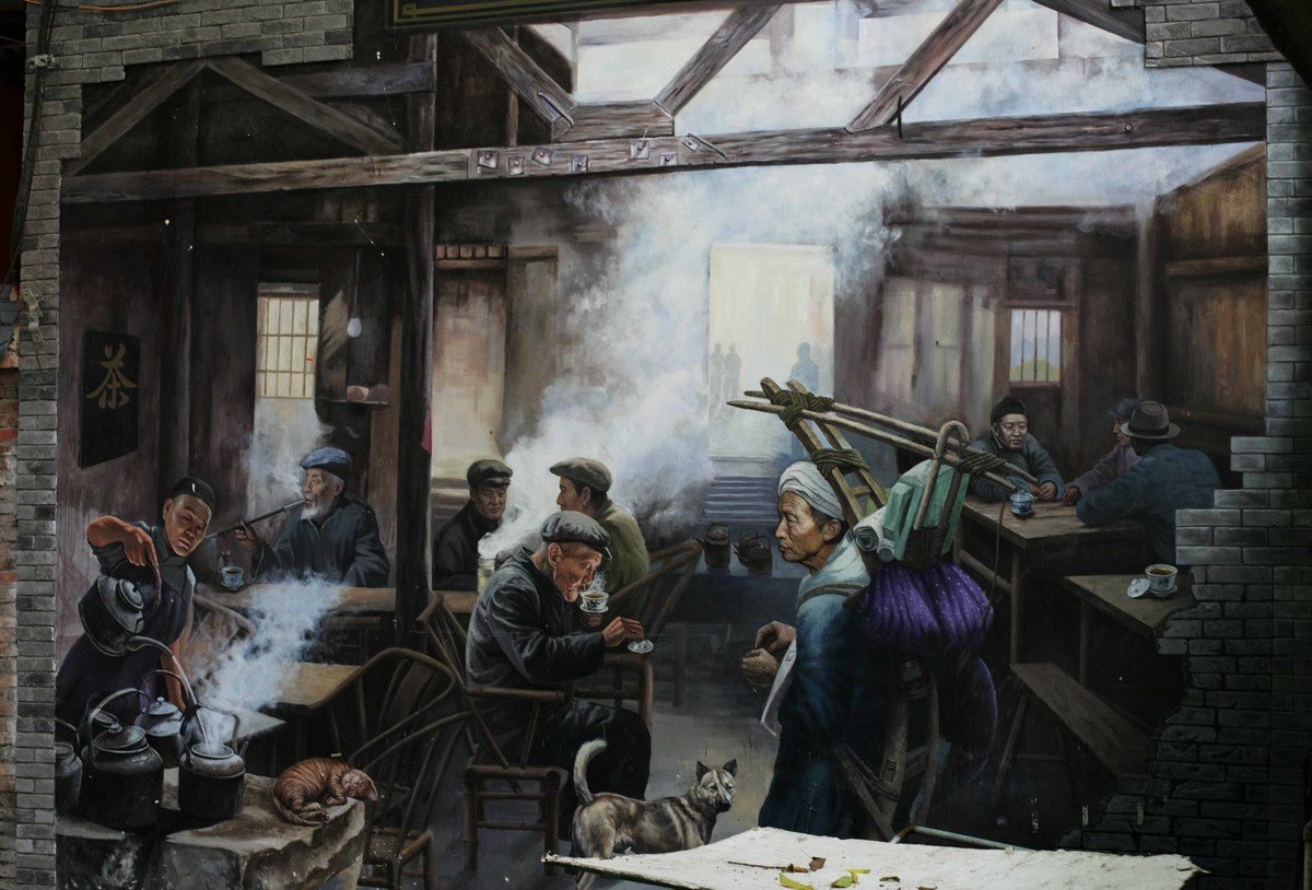 长江之滨马鞍山老巷