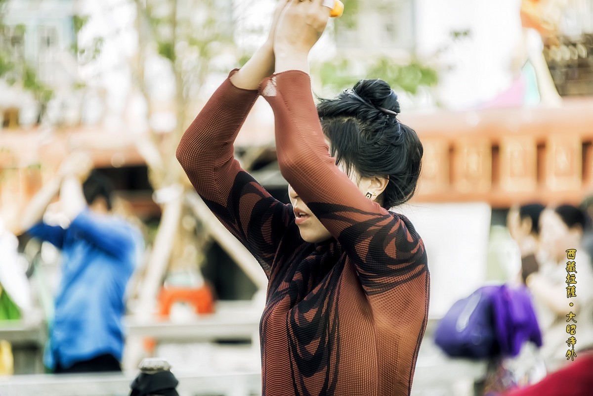 西藏拉萨：大昭寺外八廓街