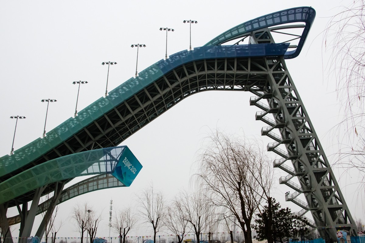 【镜头里】第1464号：首钢滑雪大跳台——雪飞天（一）