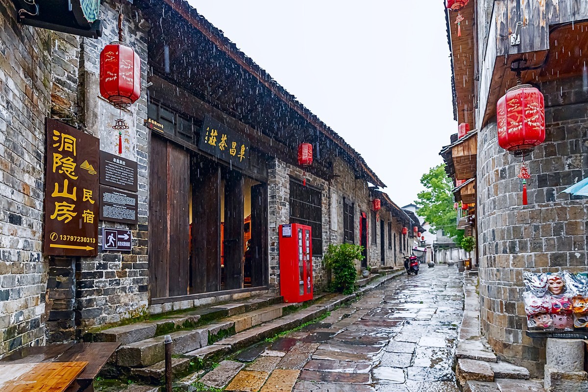 旅游记录 ：湖北 · 赤壁 · 羊楼洞青石板街